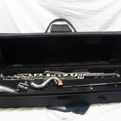 Selmer-Paris Selmer Paris Model 33 Professional Wood Bass Clarinet, Beautiful Silver, Low Eb image 17