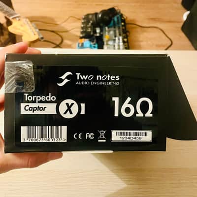 Two Notes Torpedo Captor X 16ohm Stereo Reactive Load Box / Attenuator 2020 - White image 6