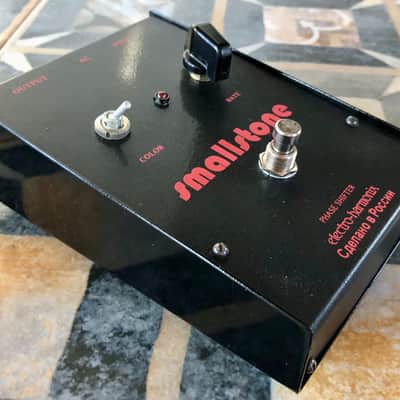 Electro-Harmonix Russian Small Stone Phase Shifter v3 1999 - Black with Uncapitalized Logo image 3