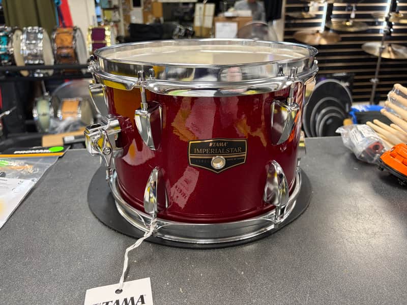 Tama NEW 7x10 Imperialstar tom tom 2026 - candy apple red sparkle image 1
