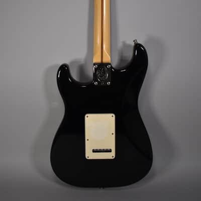 2004 Fender 50th Anniversary Standard Stratocaster | Black Finish w/OHSC image 3