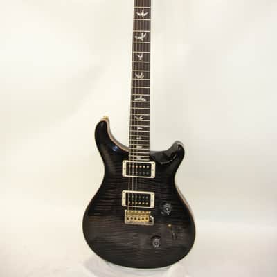 2019 PRS Custom 24 10-Top Electric Guitar, Charcoal Burst image 2