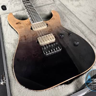 ESP E-II M-II Hardtail w/Case - Black Natural Fade image 3