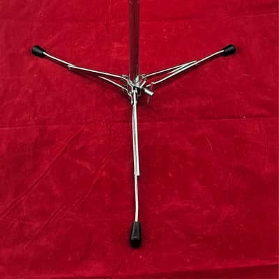 Ludwig Lightweight Series Flat Base Straight Cymbal Stand Model No. 1400 1970s-1980s - Chrome image 1
