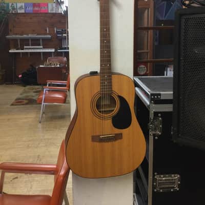 Cort AD810E OP Standard Series Spruce/Mahogany Dreadnought with Electronics 2010s - Open Pore Natural image 1