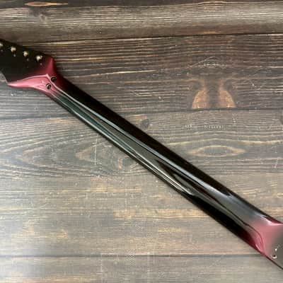 1986 Ibanez RG652 Roadstar II Neck Dark Wine Burst 24F Made in Japan image 15