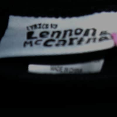 beatles all you need is love song title new m woman sweatshirt - harrison mccartney lennon ringo sgt. pepper image 5