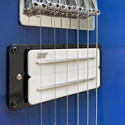 Breadwinner Copy Scalloped Fretboard Classic Blue image 2