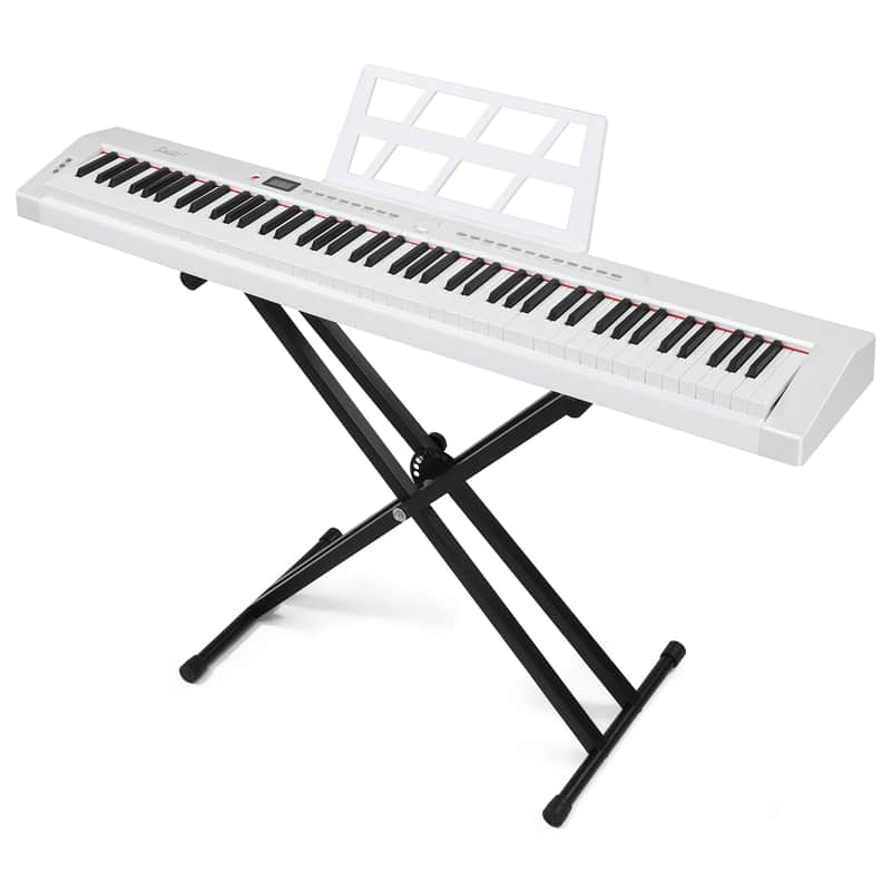 🎹88 Key Portable Electric Piano / Keyboard MIDI, USB, Soft Case / Gig Bag, all 3 Pedals, and semi-weighted keys!🎹 image 1