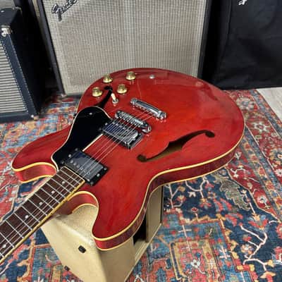 Yamaha SA700 Semi Hollowbody ES335 Type Persimmon Red 1979 image 15