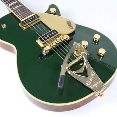 Gretsch G6128T-CG Duo Jet Cadillac Green MIJ ’57 Duo Jet 1957 Reissue Bigsby +OHSC w/COA ~MINTY~ image 2