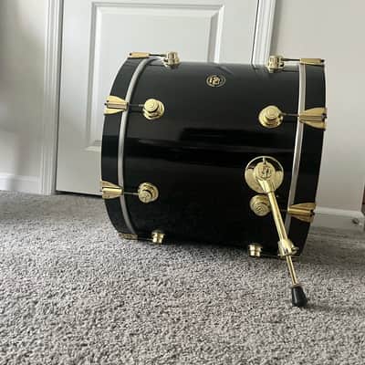 UNIQUE 20x16.5 DW North American Hard Rock Maple Bass Drum 1999 - Black image 5