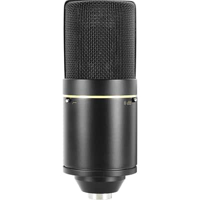 MXL 770 Multipurpose Cardioid Condenser Microphone (Black) Bundle with MXL HX9 Over-Ear Studio Pro Headphone image 4