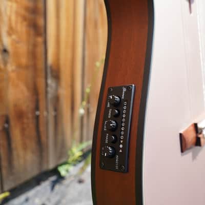 IBANEZ FRH10N RGF Rose Metallic Gold Flat 6-String Classical Electric Guitar image 7