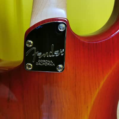 Fender American Elite Stratocaster RW Aged Cherry Burst image 11