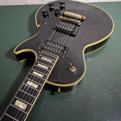 Yamaha LP-800C Les Paul Custom 80's Black Lord Player image 13
