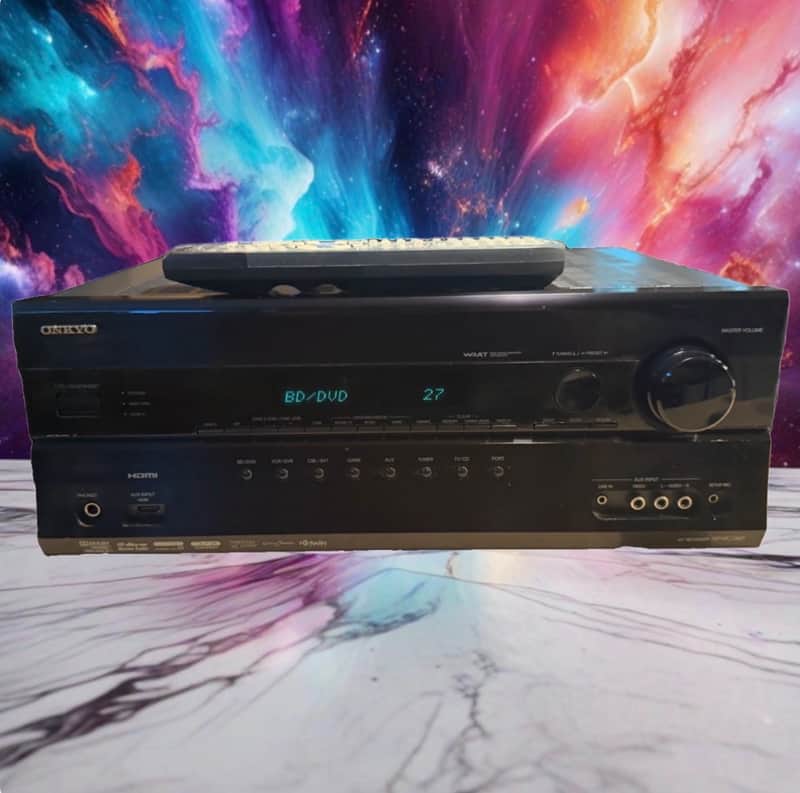 Onkyo HT-RC260 7.2 Ch HDMI Home Theater Surround Sound Receiver Remote Bundle🔥