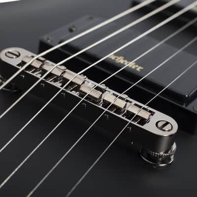 Schecter Demon-6 LH - Satin Black (3665) image 6