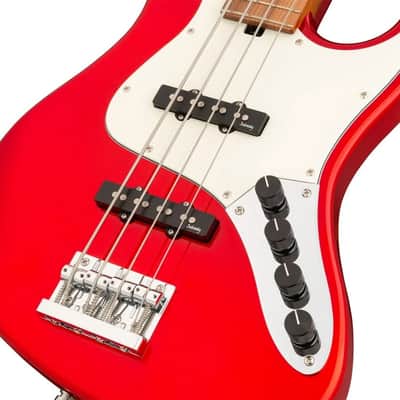 Sadowsky MetroExpress 22-Fret Will Lee Artist Line Bass, Morado Fingerboard, 4-String - Solid Candy Apple Red Metallic High Polish image 6