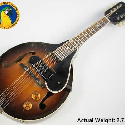 Gibson EM-150 Mandolin Late 40s to Early 50s - Sunburst **Upgrades & original P90 Pickup!!** image 1