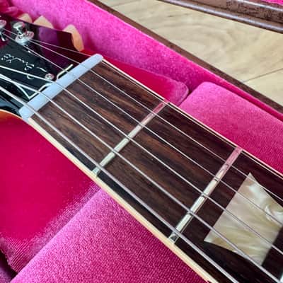 Gibson Custom Shop M2M '57 Les Paul Standard Reissue "Deluxe“ - Basalt Blue Sparkle Top Bild 10