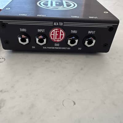 AEA TDI Duo Active Direct Box 2024 - Present - Black image 3