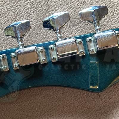 GUYATONE EB-9 'SHARP 5' BASS VINTAGE 1960s ALL ORIGINAL w/OHSC image 14
