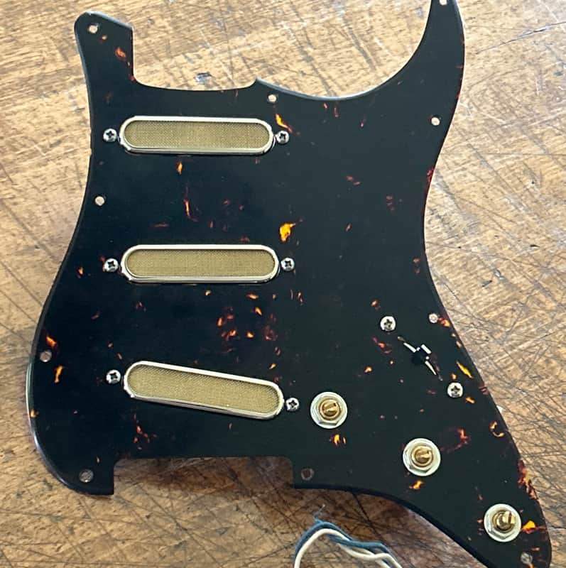 Mojo Uk Gold Foil Stratocaster Pickups image 1