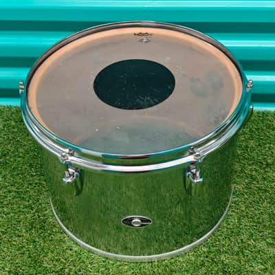 ⚡Vintage Slingerland 13"X9" Concert Tom Drum Chrome Over Wood ReRings⚡ image 2