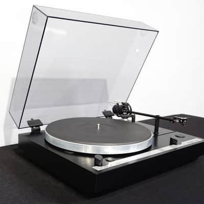 Thorens TD 318 Black Floating Belt Drive Manual Turntable W/ Auto Lift & Stop image 3