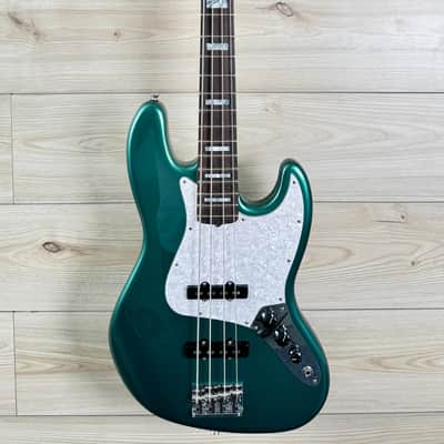 Fender Adam Clayton Jazz Bass Rosewood Fingerboard, Sherwood Green Metallic image 5