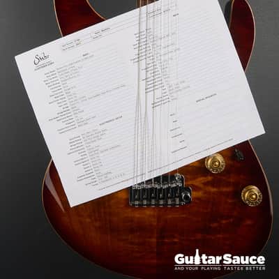 Suhr Modern Plus 2018 - Bengal Burst (COD 1983UG) image 11