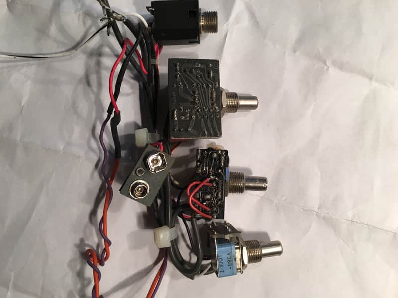 Alembic Fender Jazz Bass Pickups With Preamp na Na image 1