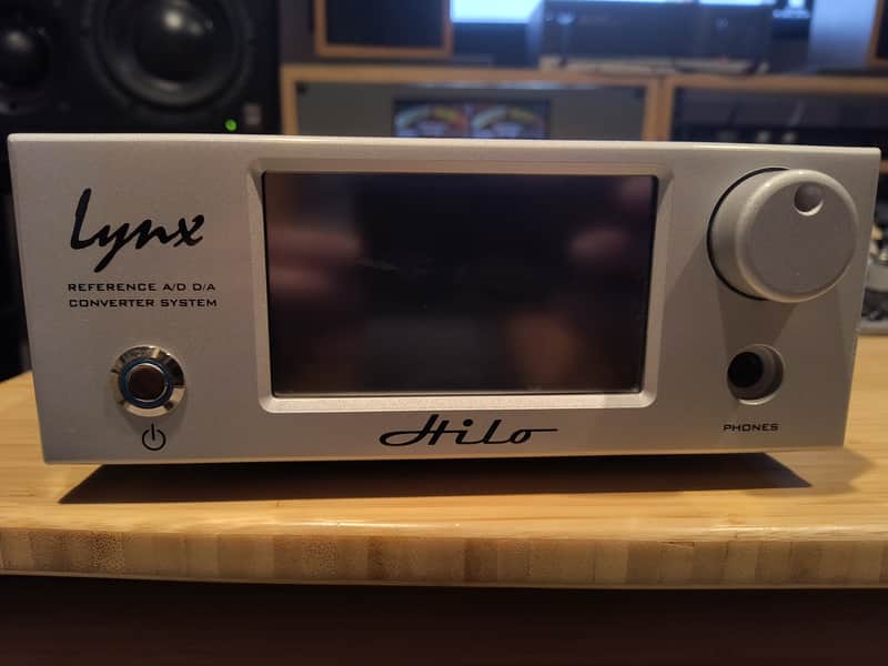 Lynx Hilo Reference A/D D/A Converter System with LT-TB Thunderbolt Card 2010s - Silver image 1