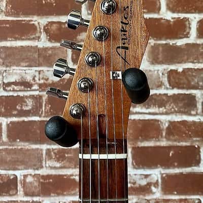 Aniktos Guitars T-Style "Green Flame" 2020 Green Flame Maple Top, Chambered Body (Authorized Dealer) image 8