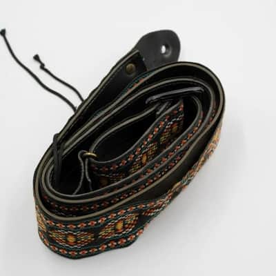 Beautiful Colorful Braided Guitar Strap ~Persian Style~ image 3