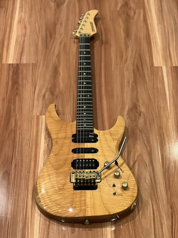 Fernandes FR-155S Revolver HSH MIJ Superstrat - insane specs - 15mm flame maple cap! image 1