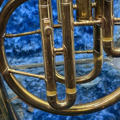Vintage Historic Selmer Mersel American Concert Circular Mellophone 1900-1920s Brass Mellophone French Horn Style Horn! image 7