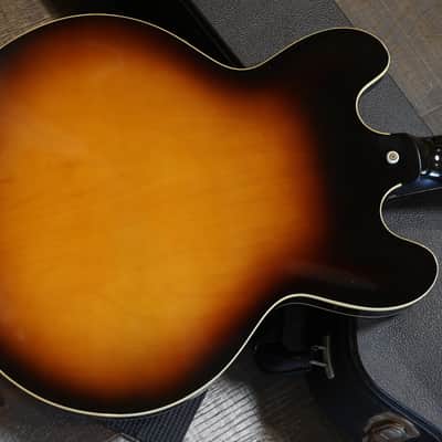 Minty! 2012 Gibson Custom Shop 1959 Historic ES-335 VOS Semi-Hollow Electric Guitar Sunburst + COA OHSC image 13