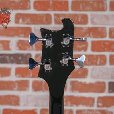 Rickenbacker 4001 Jetglo 1974 w/Hard Shell Case image 10