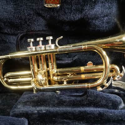 Conn Director Cornet w/ Original Case Brass Student Horn Player Grade image 1