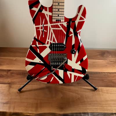 EVH Striped Series Electric Guitar 2013 - Present - Red/Black/White image 1