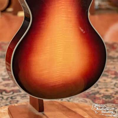 Eastman FV880CE-SB AAA Spruce/Flamed Maple Frank Vignola Signature Sunburst Archtop Guitar w/ Lollar Johnny Smith Pickup #0758 image 7