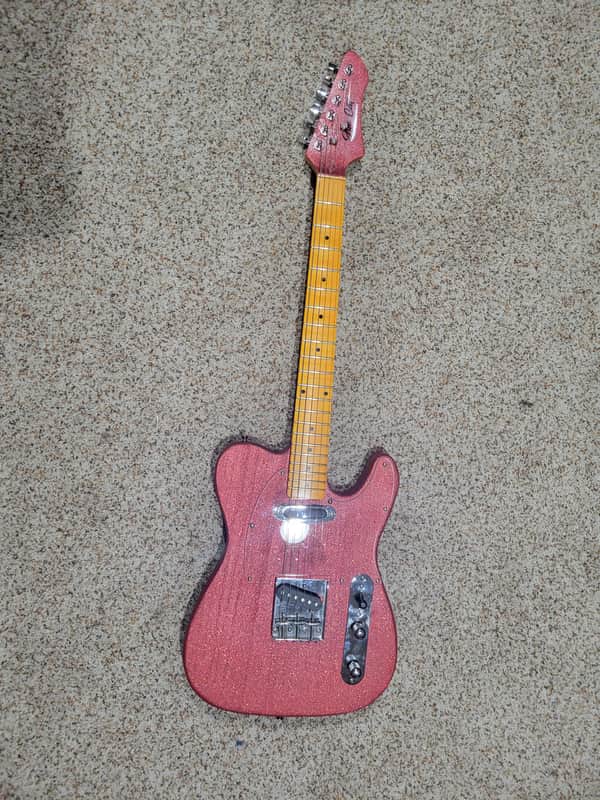 Jim Cat Red Sparkle Telecaster image 1