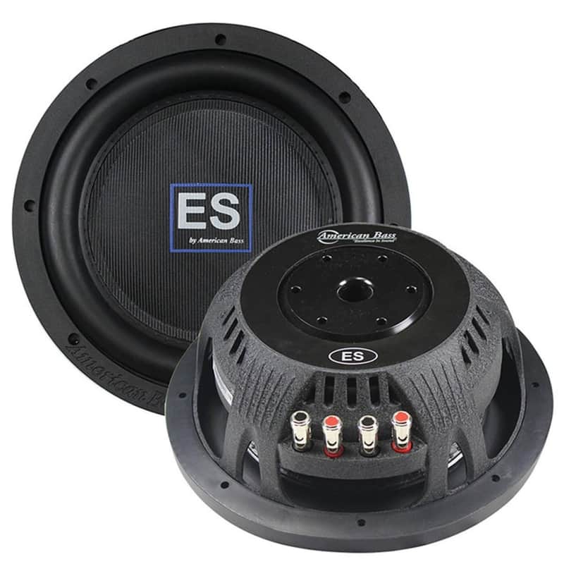 American Bass ES1222 12 in. Shallow Super Slim Subwoofer - 2 Ohm 1200W image 1