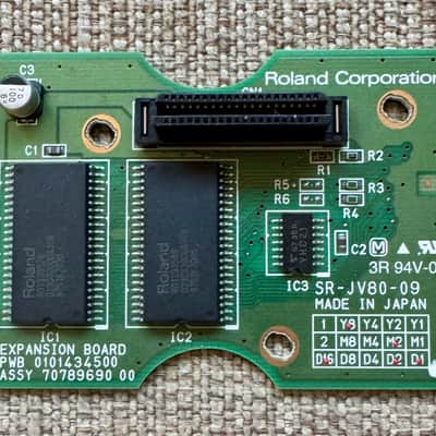 Roland SR-JV80-16 Orchestral II Expansion Board 1990s - Green image 2