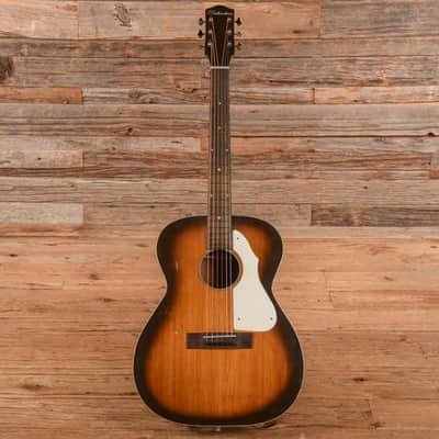 Silvertone H621 X-Brace Conversion Sunburst 1966 image 4