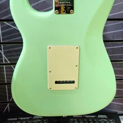 Fender Limited Edition American Professional II Matching Headcap Electric Guitar Surf Green image 6