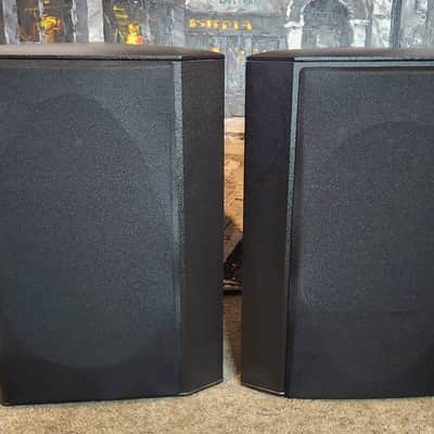 Polk Polk Audio f/x 500i (Black) Dipole/bipole surround speakers 90s  - Black image 1