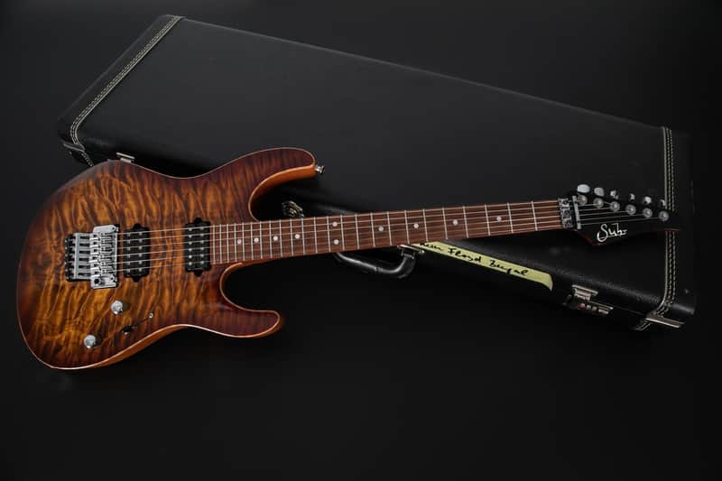 Suhr Modern Custom 2010 - Mahogany with Bengal Burst image 1